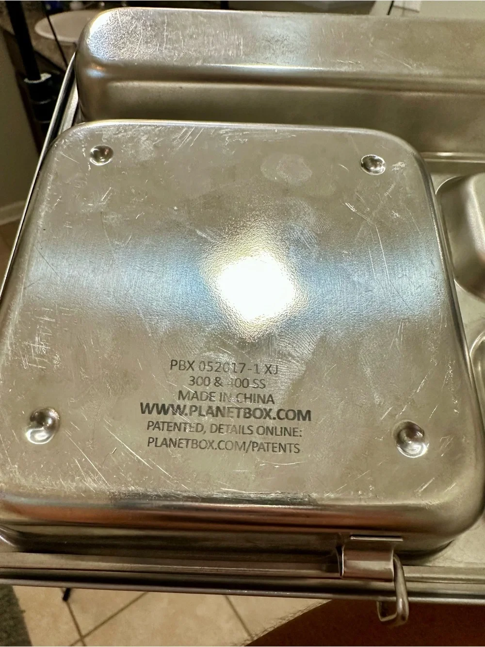 Planetbox Bento Style Lunchbox Stainless Steel